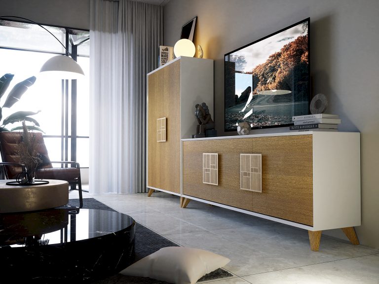 mueble salón mosaico imagen 1